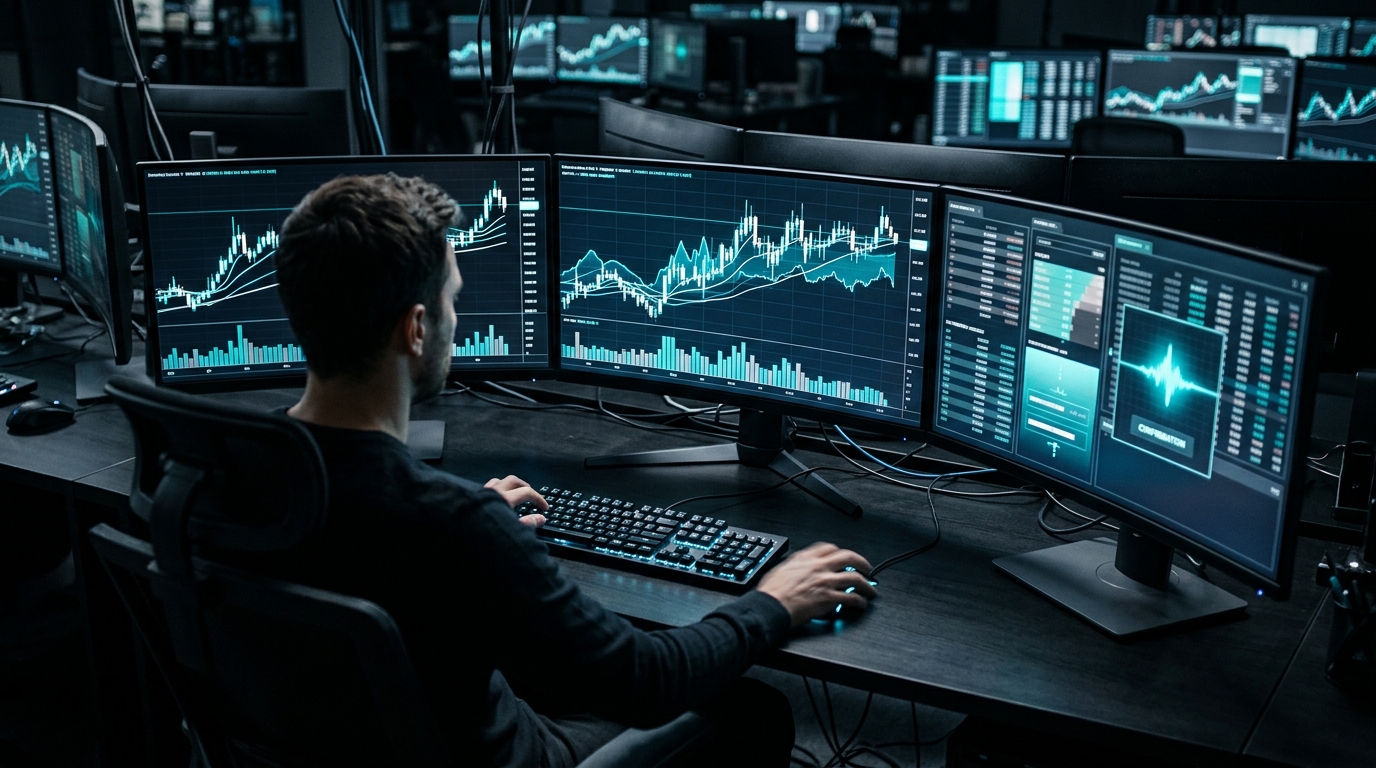 Futures trading illustration — day trading apps