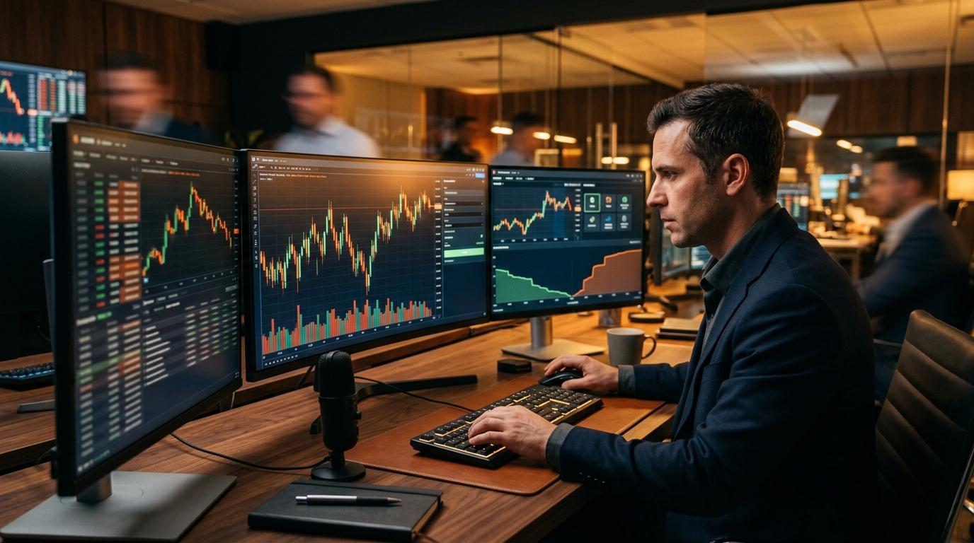 Futures trading illustration — ninjatrader