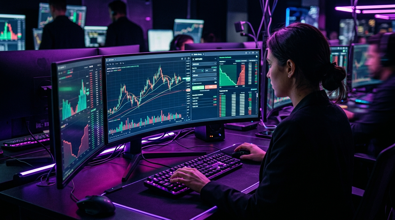 Futures trading illustration — ripple tradingview