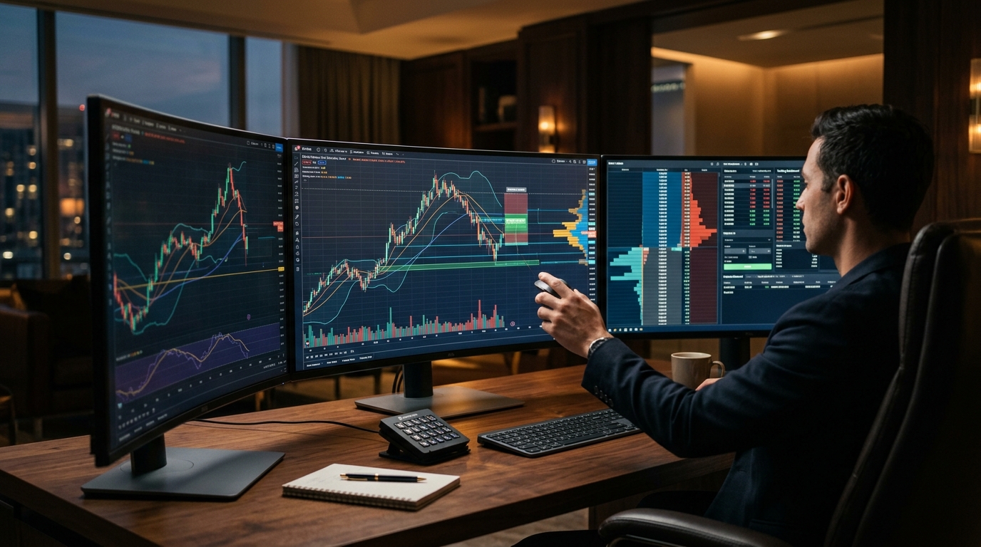 TradingView Chart: How to Trade Futures With a DOM — Onyx Trading platform