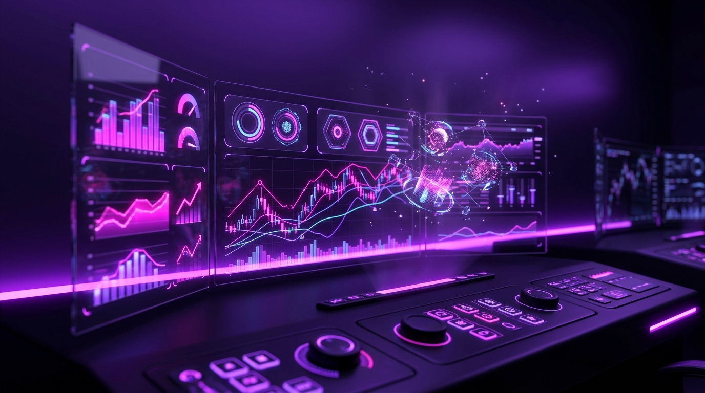 Trading platform dashboard — tradingview