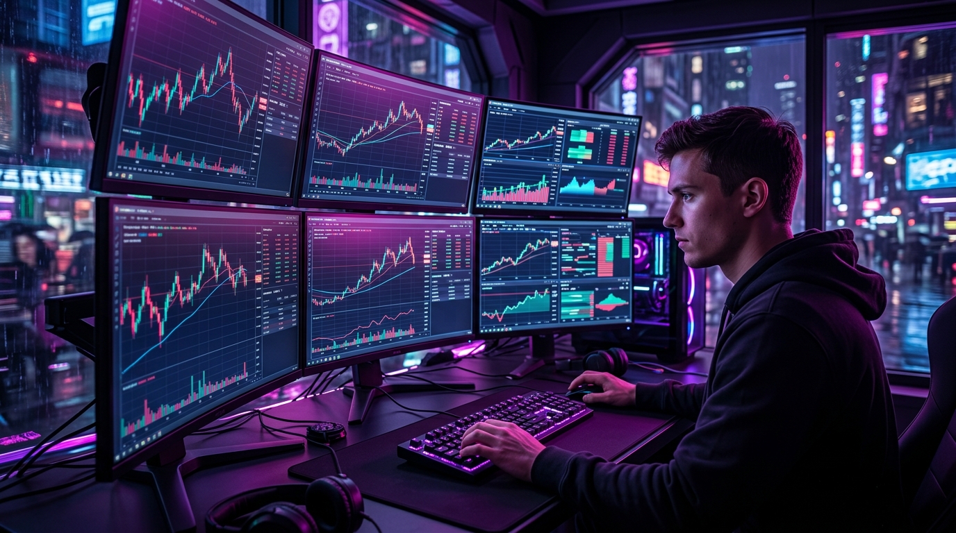 Futures trading illustration — tradingview