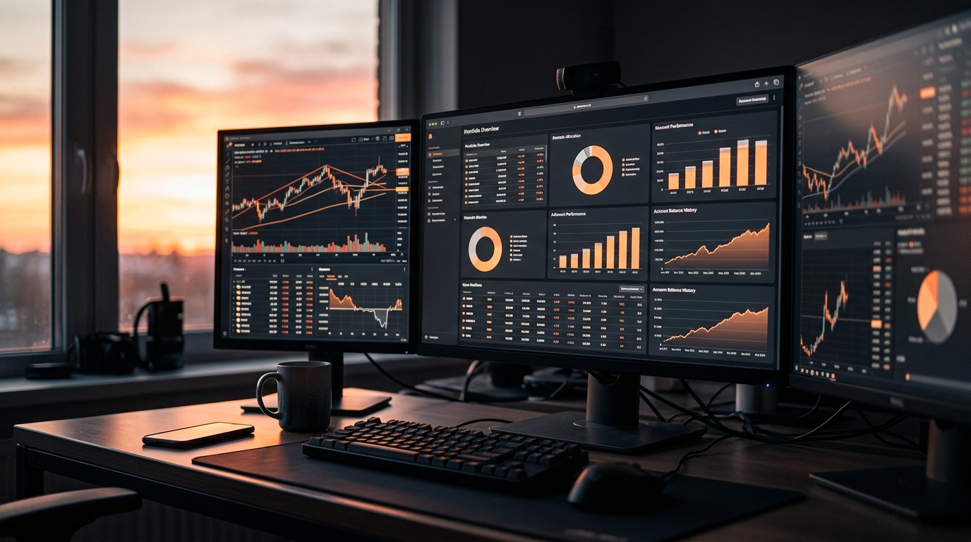 Trading platform dashboard — tradingview msft