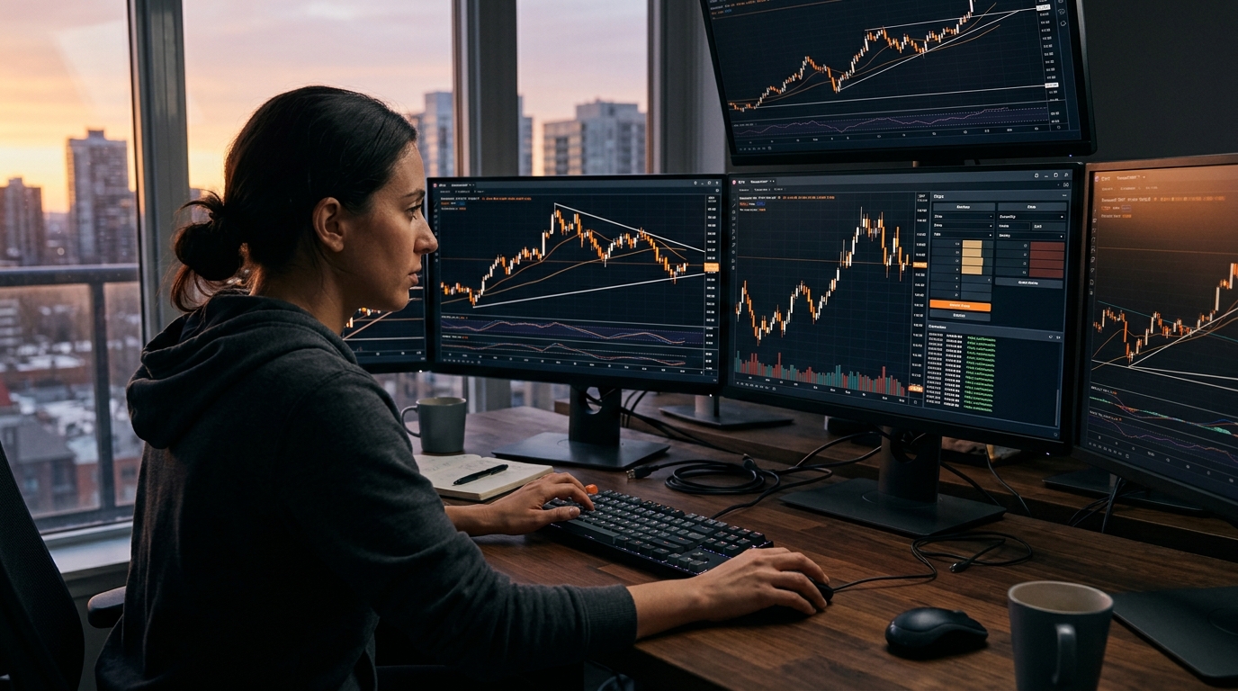 Futures trading illustration — tradingview msft
